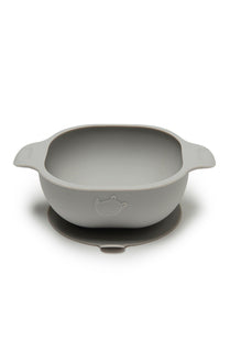 Loulou Lollipop Silicone Snack Bowl | Silver Grey
