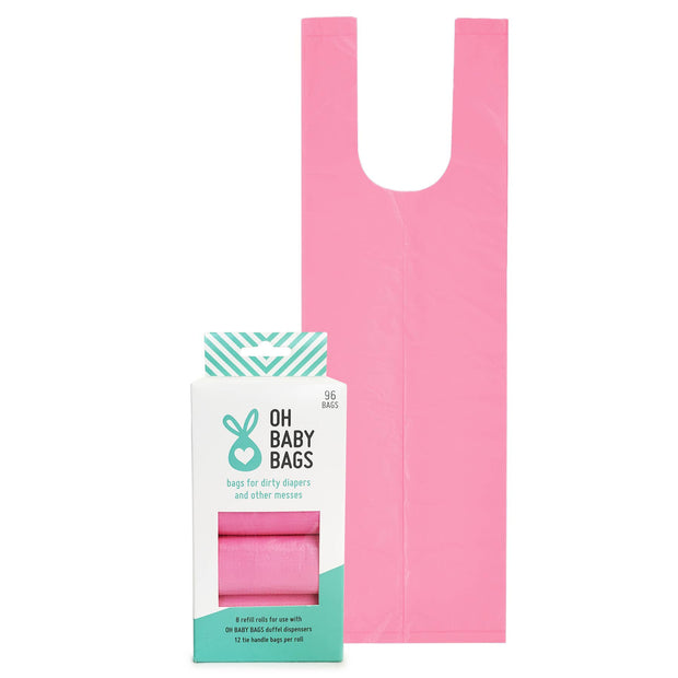8 Pink Roll Refill Box