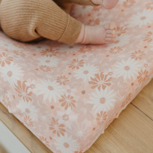 Copper Pearl Premium Knit Diaper Changing Pad Cover | Penny