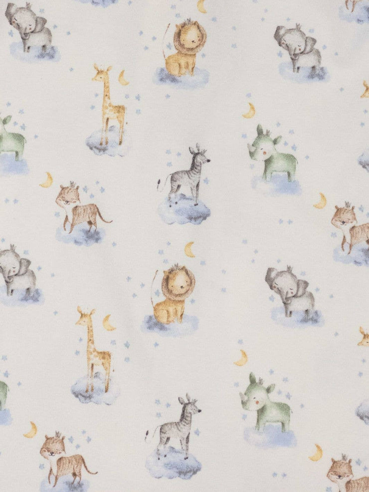 Wild Things Zip Footie: Newborn