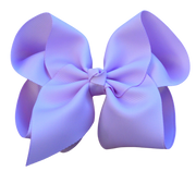 4 inch Solid Grosgrain Bow: Pink / 4 Inch