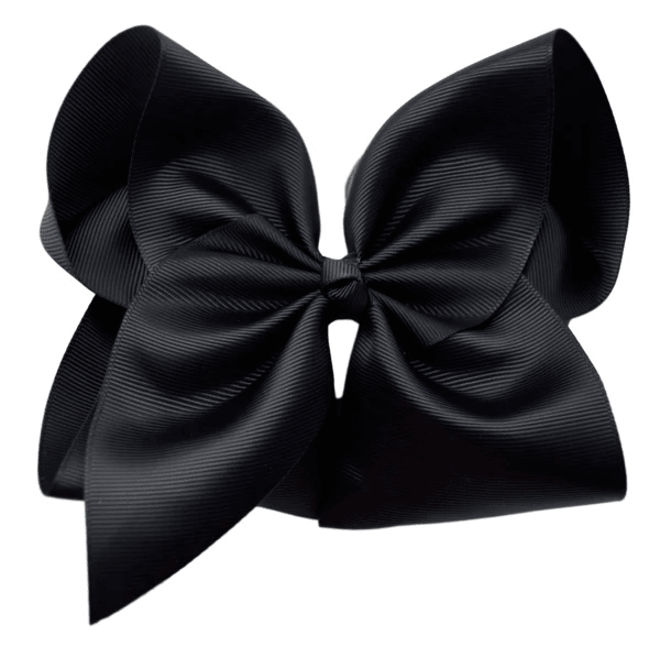 6 inch Solid Grosgrain Bow/Alligator Clip: Lavender / 6 Inch