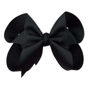 4 inch Solid Grosgrain Bow: Pink / 4 Inch