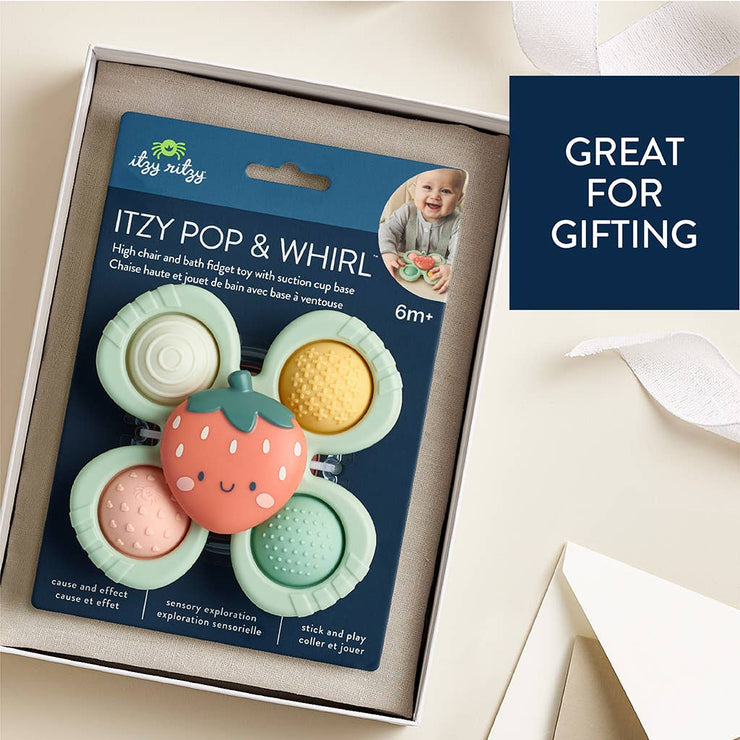 *NEW OPTION* Itzy Pop & Whirl™ - Bath + Travel Toy: Smile