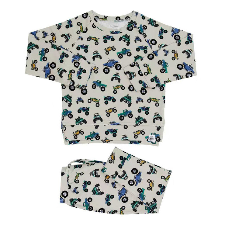 Monster Mash Crew Neck Jogger Set: Monster Mash / 12/18 Months