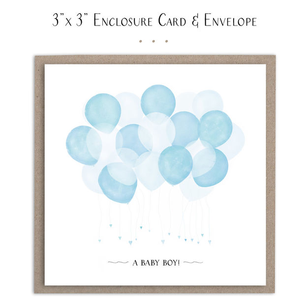 A Baby Boy Mini Card