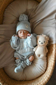 'Little Brother' Announcement Romper | Sky: NB