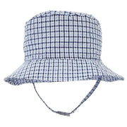 Blue Plaid Seersucker Bucket Hat Anchor Seersucker Bucket Hat Baby & Toddler: 2-4 Years