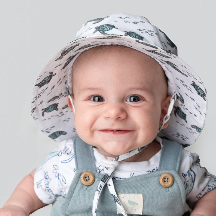 Turtles Bucket Hat UPF 50+ Baby & Toddler: 0-6 months
