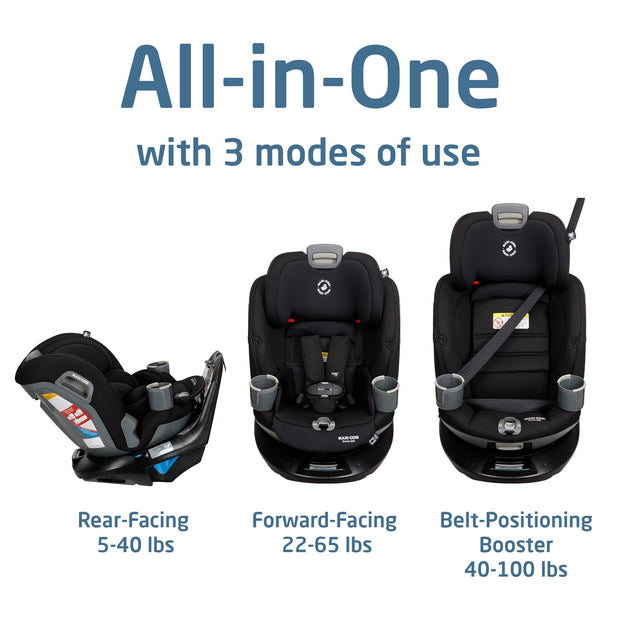 Maxi-Cosi Emme 360° Rotating All-in-One Convertible Car Seat