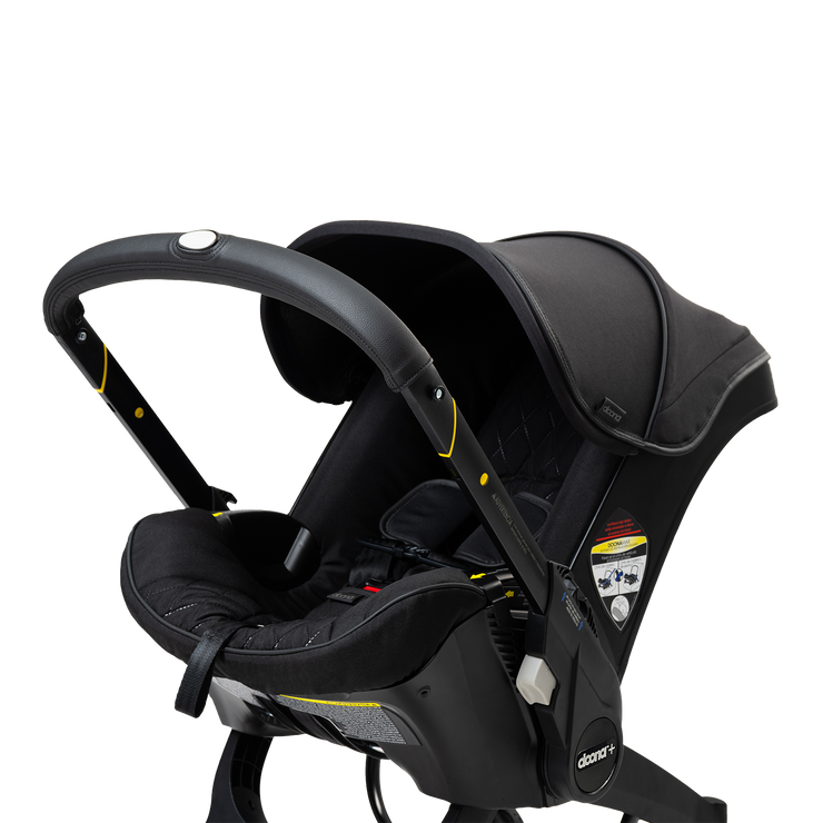 Doona Infant Car Seat Stroller + Essentials Bag | Midnight Special Edition