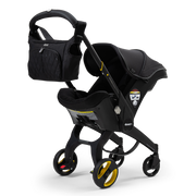 Doona Infant Car Seat Stroller + Essentials Bag | Midnight Special Edition