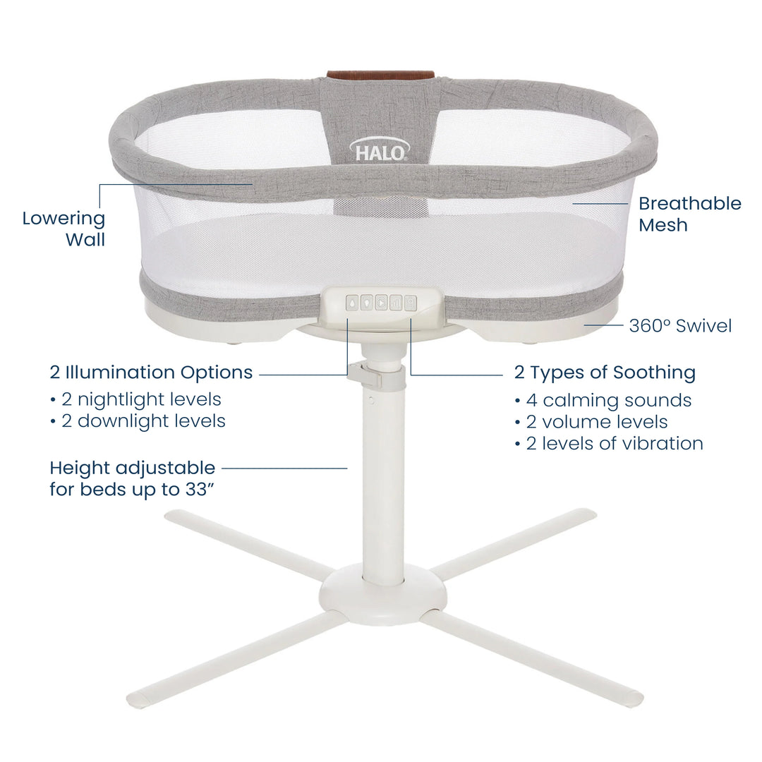 HALO Bassinest Luxe Next Generation – The Baby's Crib