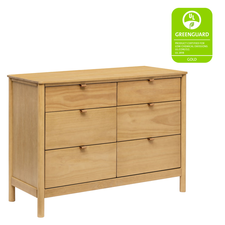 Babyletto Bondi 6-Drawer Assembled Dresser Honey