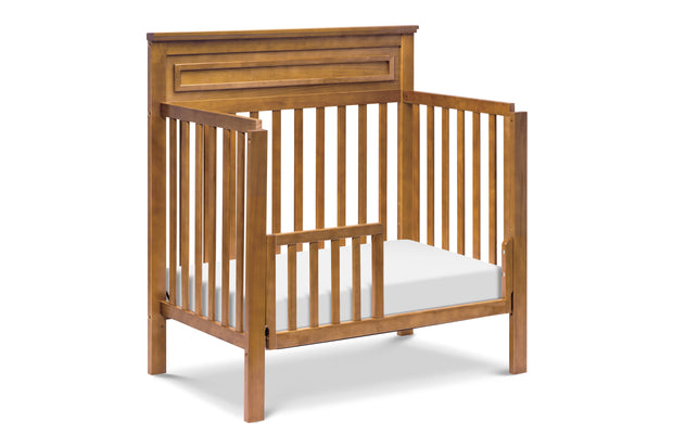 DaVinci Autumn 4-in-1 Convertible Mini Crib in Chestnut