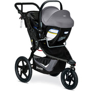 BOB Single Jogging Stroller Adapter for Select Britax Infant Car Seats with ClickTight