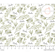 Sugar + Maple Plush Minky Fleece Personalized Blanket | Olive Branch