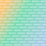 Sugar + Maple Plush Minky Fleece Personalized Blanket | Seaside Ombre