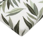 Babyletto Olive Branches Muslin Mini Crib Sheet in GOTS Certified Organic Cotton