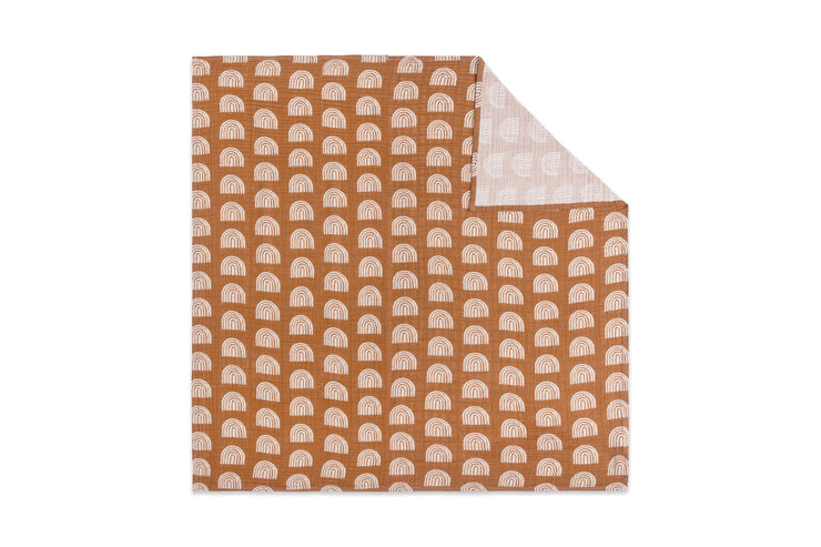 Babyletto Rainbow Muslin Swaddle in GOTS Certified Organic Cotton