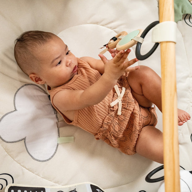 Tiny Love Luxe Developmental Gymini | Black & White Décor