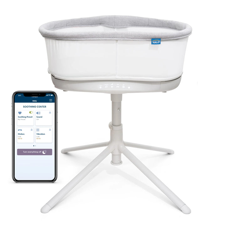 HALO BassiNest® Connected Swivel Sleeper 3.0 - Smart Bassinet