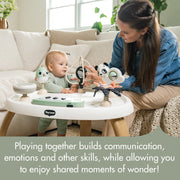 Tiny Love 5-in-1 Black & White Stationary Activity Center