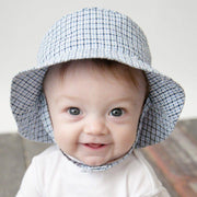 Blue Plaid Seersucker Bucket Hat Anchor Seersucker Bucket Hat Baby & Toddler: 2-4 Years