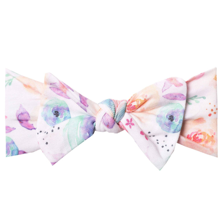 Knit Headband Bow - Bloom