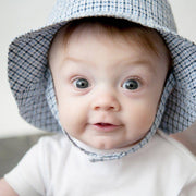 Blue Plaid Seersucker Bucket Hat Anchor Seersucker Bucket Hat Baby & Toddler: 2-4 Years