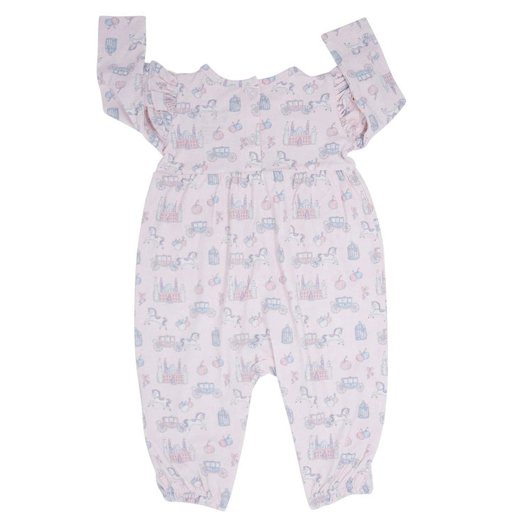 Fairy Godmother Flutter Sleeve Romper: Fairy Godmother / Girl / Newborn