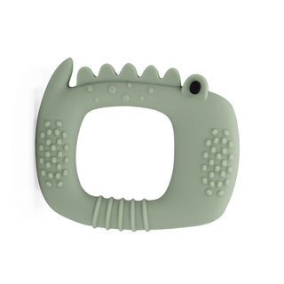 Loulou Lollipop Wild Silicone Teether | Alligator