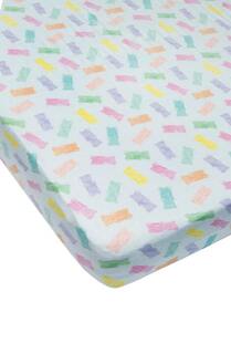 Loulou Lollipop Fitted Crib Sheet | Gummy Bears
