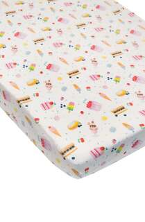 Loulou Lollipop Fitted Crib Sheet | Sweet Treats