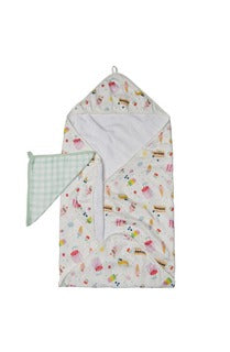 Loulou Lollipop Hooded Towel Set | Sweet Treats