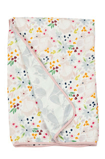 Loulou Lollipop Muslin Quilt Blanket | Shell Floral