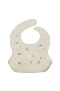 Loulou Lollipop Silicone Bib | Hedgehogs