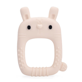 Loulou Lollipop Wild Silicone Teether | Bunny