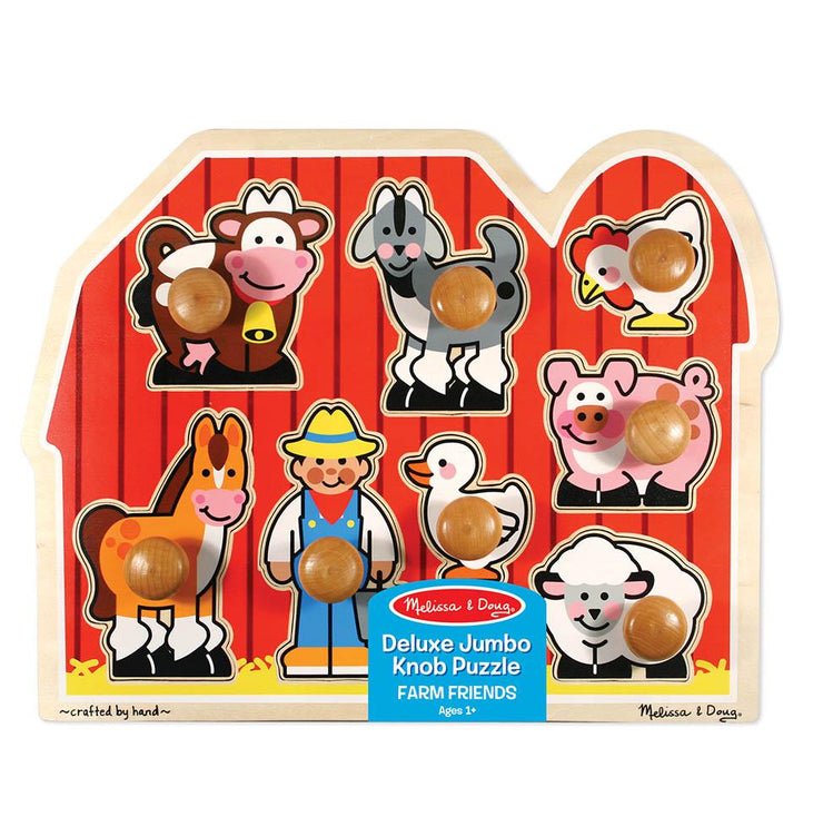 Melissa & Doug Jumbo Knob Puzzle Farm