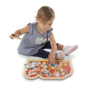 Melissa & Doug Jumbo Knob Puzzle Farm