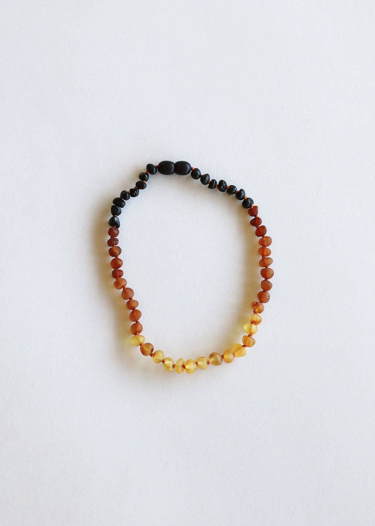 Raw Ombre Amber || Necklace