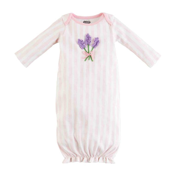 Lavender Crochet Gown