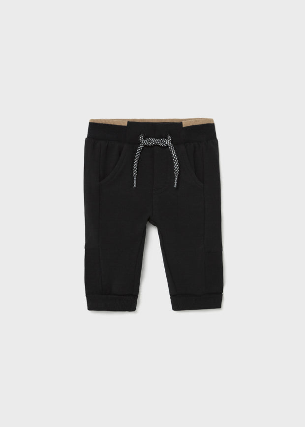 Mayoral Black Fleece Jogger