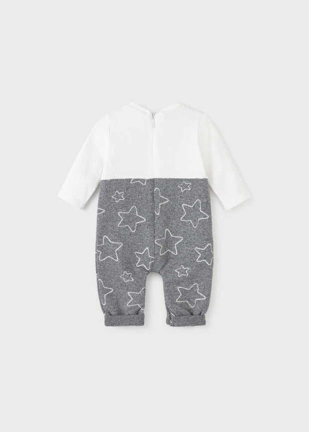 Mayoral Star Suspender W/Shirt Grey