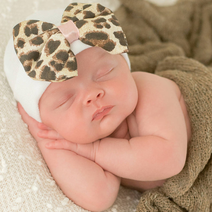 LUXE LEOPARD BOW