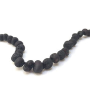 CanyonLeaf Raw Black Amber Necklace