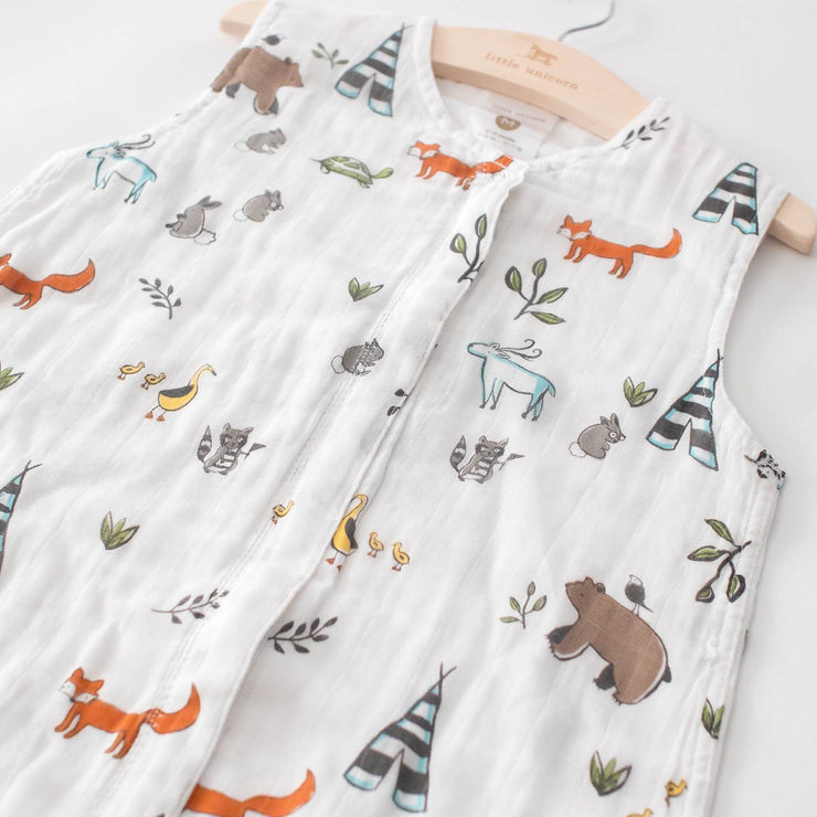 Little Unicorn Cotton Muslin Sleep Bag | Forest Friends