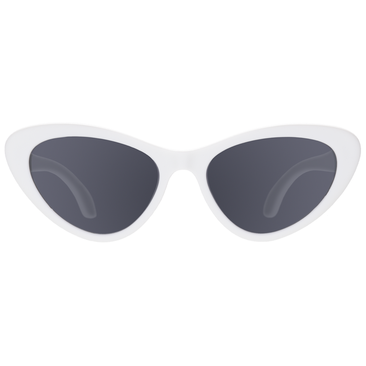 Wicked White Cat-Eye Kids Sunglasses