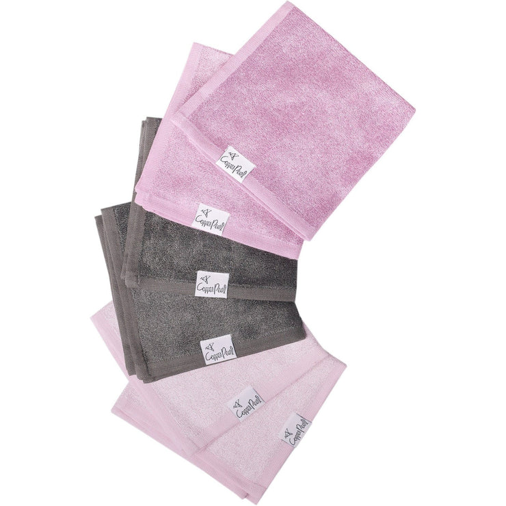 Copper Pearl 6 Ultra Soft Washcloths | Lily