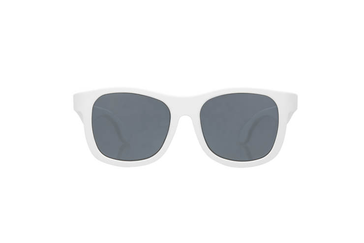 Wicked White Navigator Kids Sunglasses